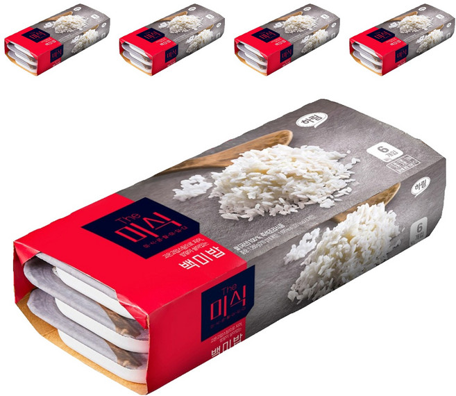 더미식 백미밥, 210g, 30개