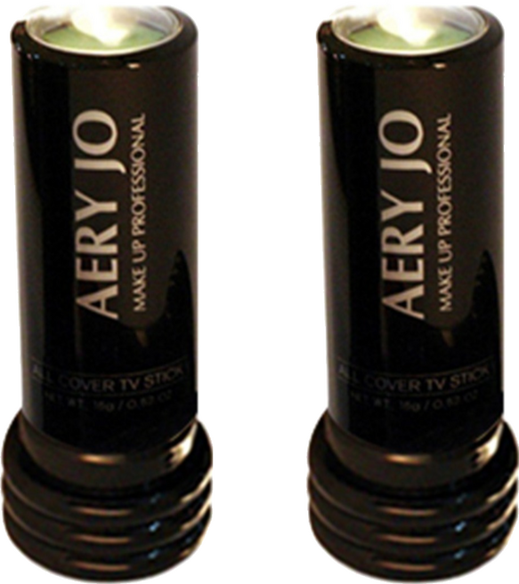 애리조 올 커버 TV 스틱, No 1 라이트베이지, 2개, 15g