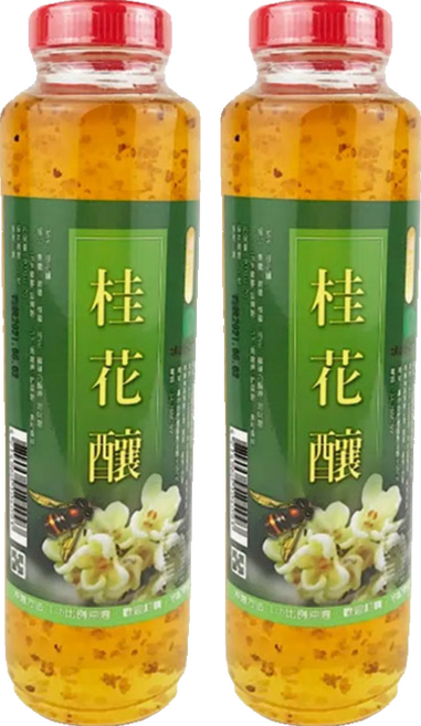 南投埔里農會 桂花釀, 2瓶, 800g