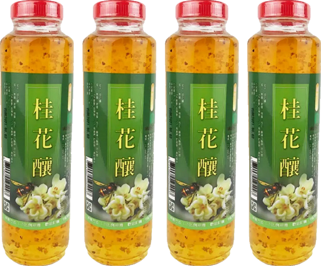 南投埔里農會 桂花釀, 4瓶, 800g
