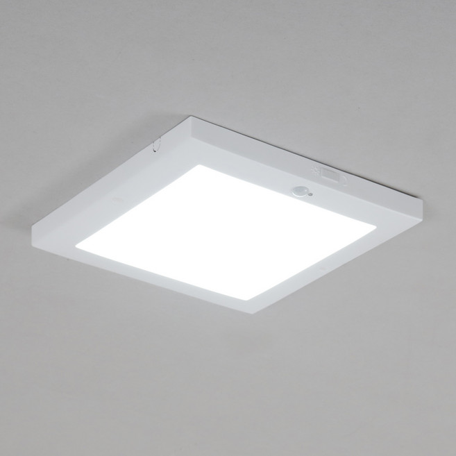 올라이트 예스 LED 슬림사각 센서등 20W, 주광색