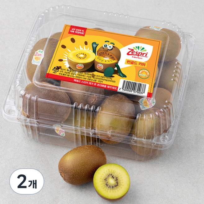 제스프리 썬골드키위, 2kg, 2팩