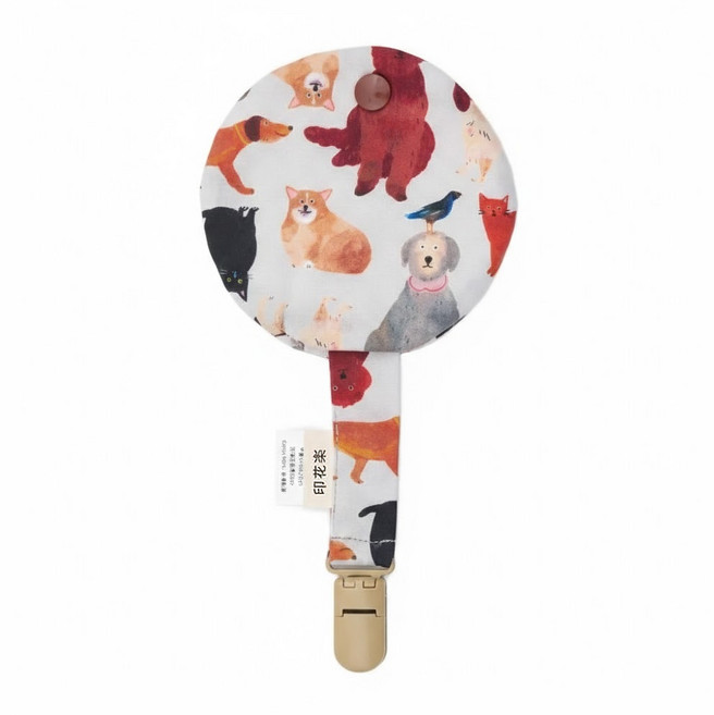 in Blooom 印花樂 奶嘴夾布套組 印花樂 x Soupy Tang 20g, 寵物派對, 1組