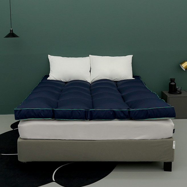 미니멀룸 사계절 찹쌀떡 토퍼 자이언트, 네이비