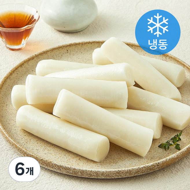 오마뎅 진짜 우리쌀 가래떡 (냉동), 60g, 8개입, 6개