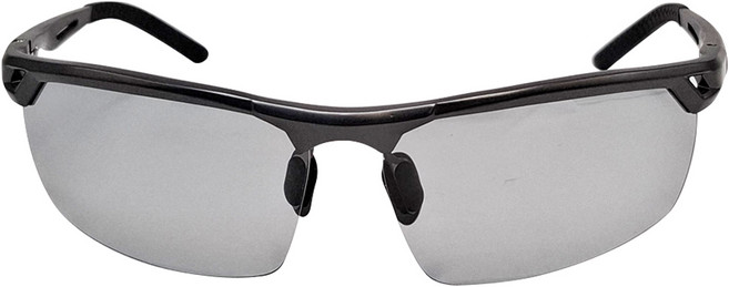 Quinta UV400智能感光變色偏光太陽眼鏡(經典運動鏡框/運動休閒全天候適用-QTB8550-兩色可選)槍框變色片