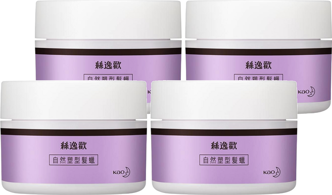Liese 莉婕 Sifone 絲逸歡 台灣公司貨 自然塑型髮蠟, 60g, 4罐