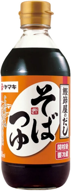Yamaki 雅媽吉 蕎麥麵之友風味醬油, 500ml, 1瓶