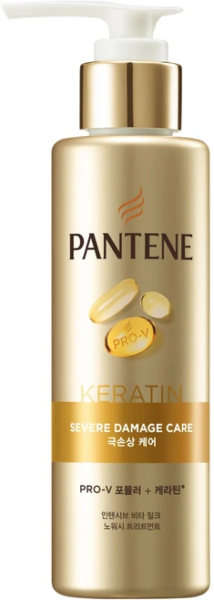 팬틴 케라틴 열보호 노워시 트리트먼트, 140ml, 1개 - 쿠팡