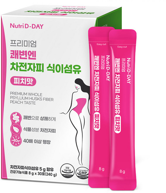 뉴트리디데이 프리미엄 쾌변엔 차전자피 식이섬유, 240g, 1개