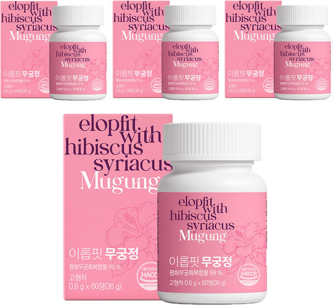 이롭핏 무궁정 60정, 36g, 4개