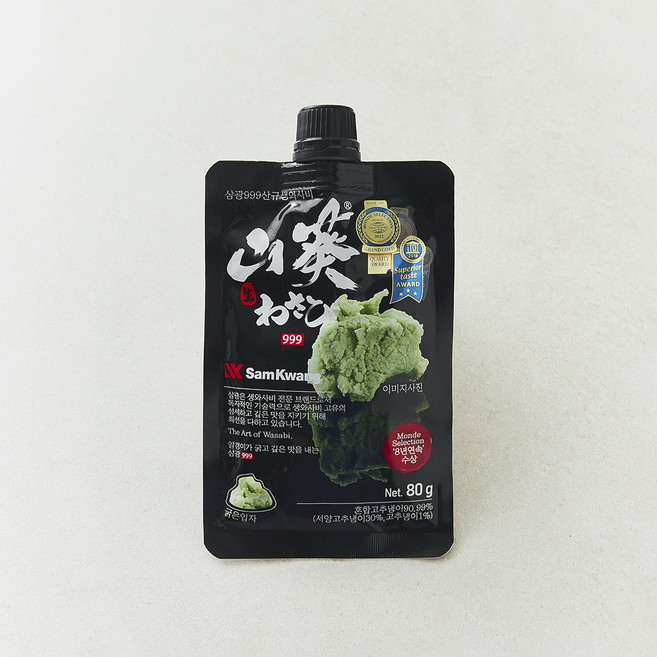 삼광999 와사비, 80g, 1개