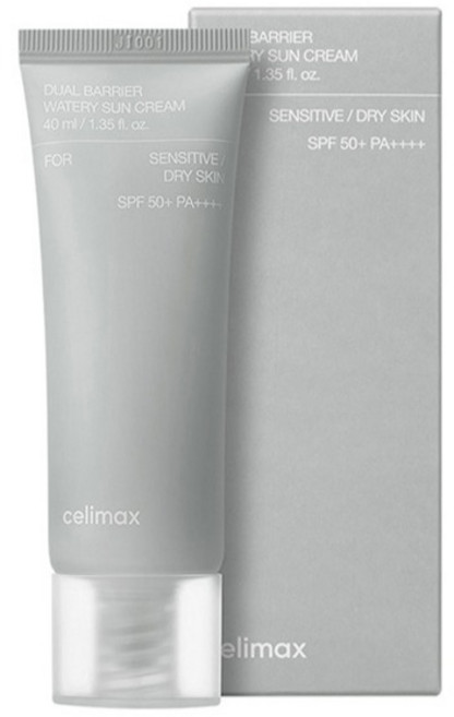 셀리맥스 듀얼배리어 워터리 선크림 SPF50+ PA++++, 40ml, 1개