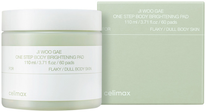 셀리맥스 원스텝 바디 브라이트닝 패드 110ml, 1개