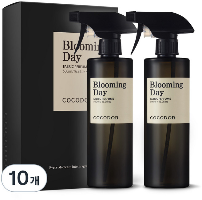 코코도르 패브릭 퍼퓸 섬유탈취제 블루밍데이, 500ml, 10개
