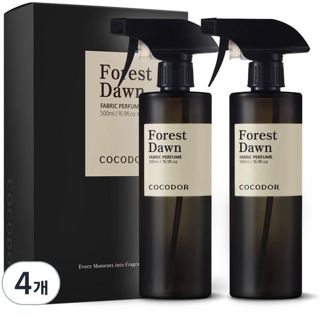 코코도르 섬유탈취제 포레스트던, 500ml, 4개