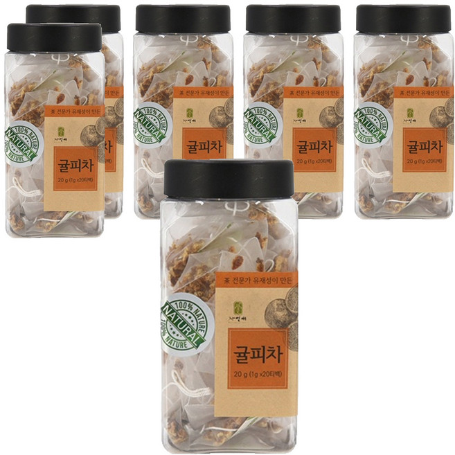 자연애 귤피차, 1g, 20개입, 6개