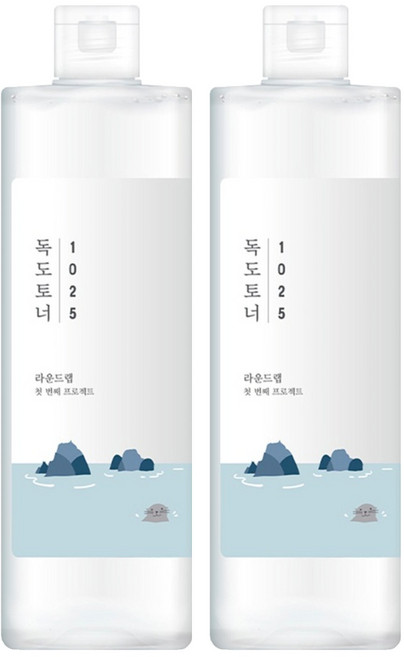 라운드랩 독도 토너, 500ml, 2개