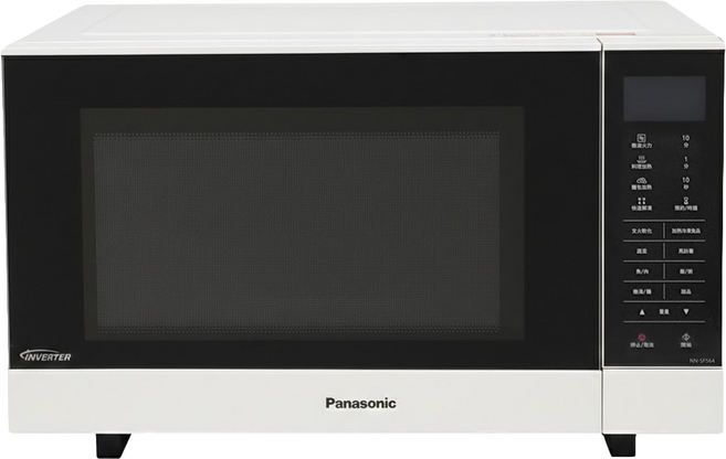 Panasonic 微電腦變頻微波爐 27L 白色 11.7kg, NN-SF564