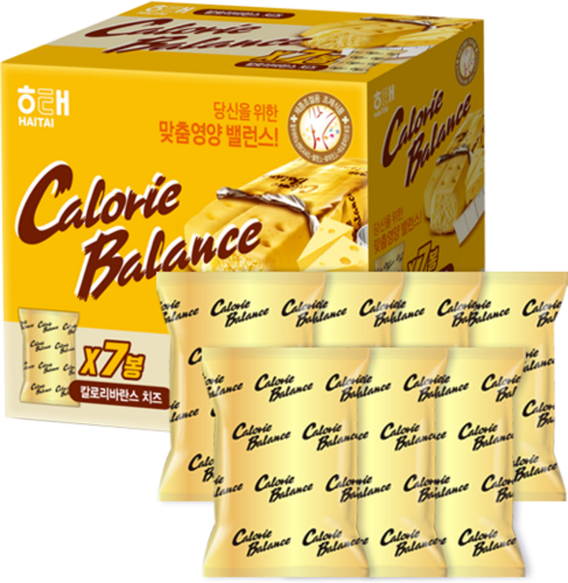 해태제과 칼로리 바란스 치즈 7p, 266g, 1개