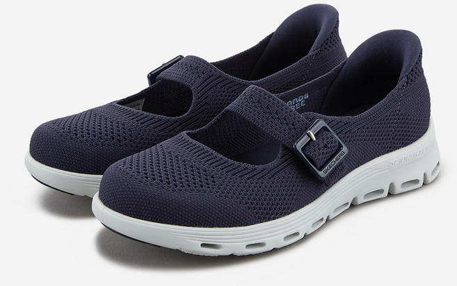 SKECHERS 女款 Glide Step Serene 平底鞋 SC0WFCGX36