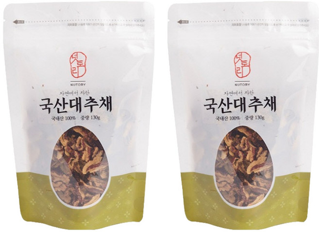 넛토리 대추채, 130g, 2개