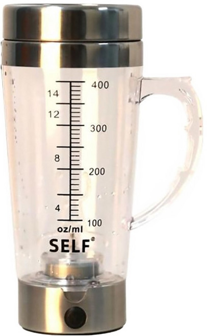新一代附把手自動攪拌便攜健康杯 19 x 8.2 x 6.3cm, 400ml, 1個