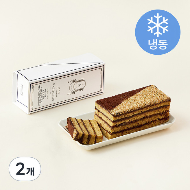 나폴레옹베이커리 아몬드스폰지 카스테라 (냉동), 633g, 2개