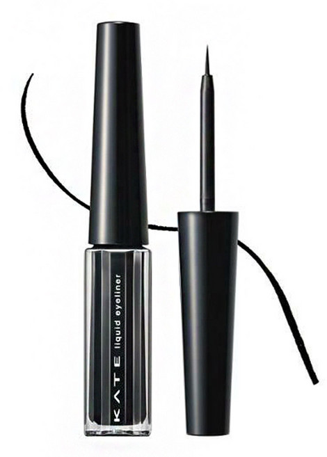 케이트 젤 C 리퀴드 아이라이너 1.5ml, BK-1 글로우블랙, 1개