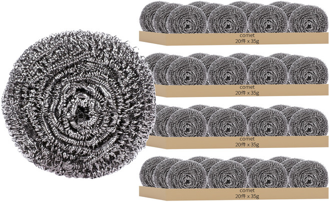 comet 廚房鋼絲絨 35克, 1入, 80個