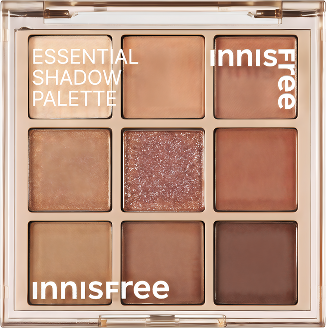 INNISFREE 台灣公司貨 九宮格眼影盤, 1個, 01 海鹽可頌