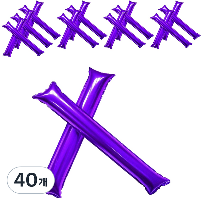 AKAKO 趣味加油棒, 40個, 紫色