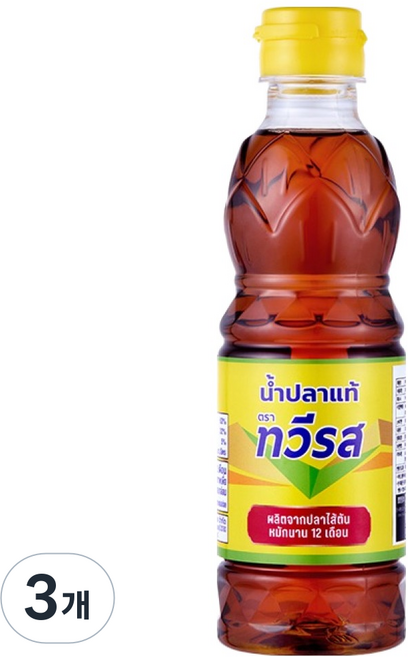 타비로스 피쉬 소스, 3개, 300ml