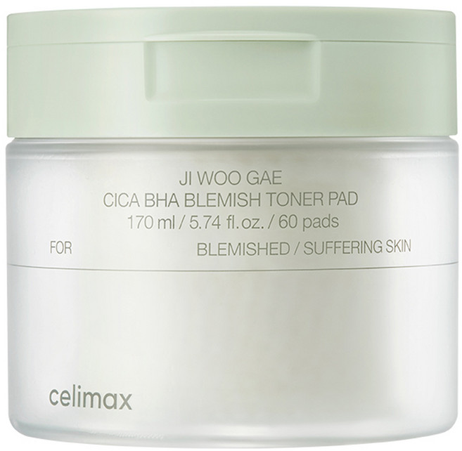 셀리맥스 지우개 시카 바하 블레미쉬 토너 패드 170ml, 60매입, 1개