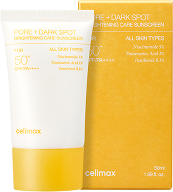 셀리맥스 브라이트닝 모공잡티 선크림 SPF50+ PA++++, 50ml, 1개