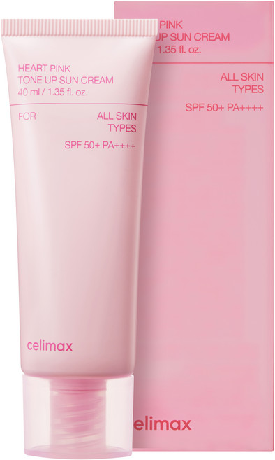셀리맥스 하트핑크 톤업 선크림 SPF50+ PA++++, 40ml, 1개