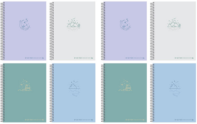 아이비스 두꺼운 연습장, 랜덤발송, 8개