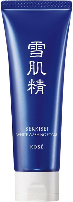 KOSE 高絲 SEKKISEI 雪肌精 淨透洗顏霜 124ml 深層清潔、溫和不刺激, 1個