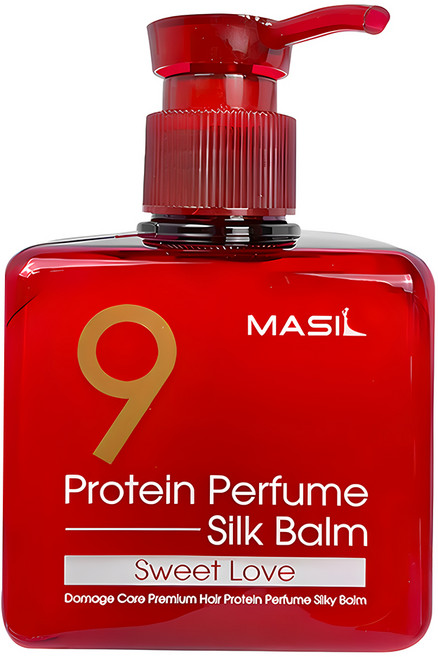 MASIL 9肽護髮香氛護髮素 染燙版 Protein Perfume Silk Balm, 180ml, 1盒