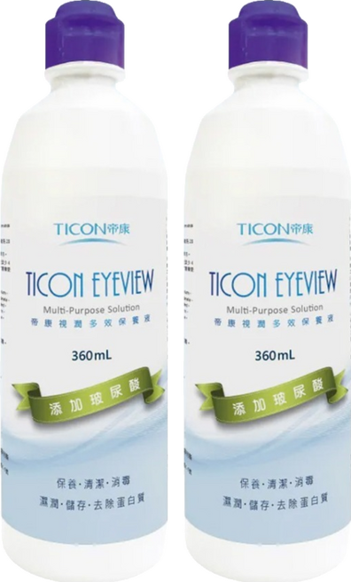 TICON 帝康 視潤多效保養液, 360ml, 2瓶