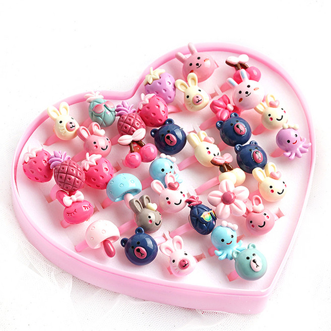 링하나 아동용 캐릭터반지 36종 세트 RH14