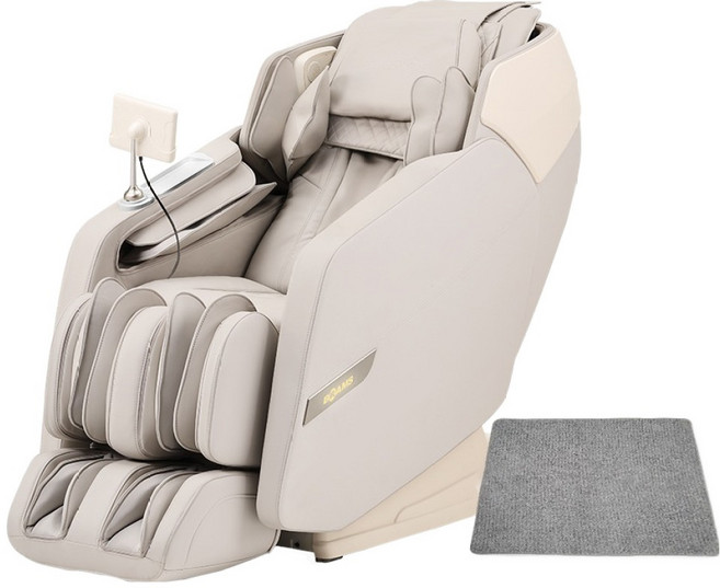 브람스 원더모션 안마의자 + 카페트 세트 방문설치, K80002GMS, 혼합색상(안마의자), 그레이(카페트)
