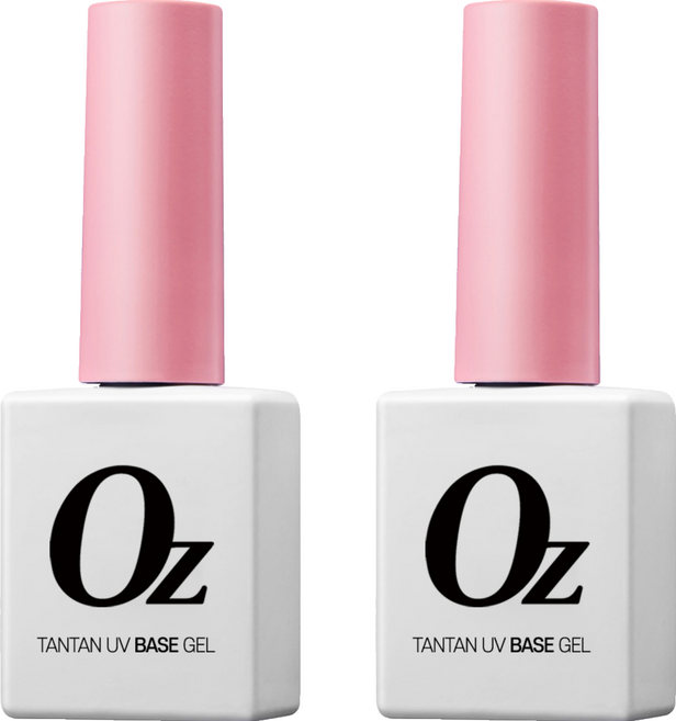 오즈네일 탄탄 베이스 젤, 투명, 10g, 2개
