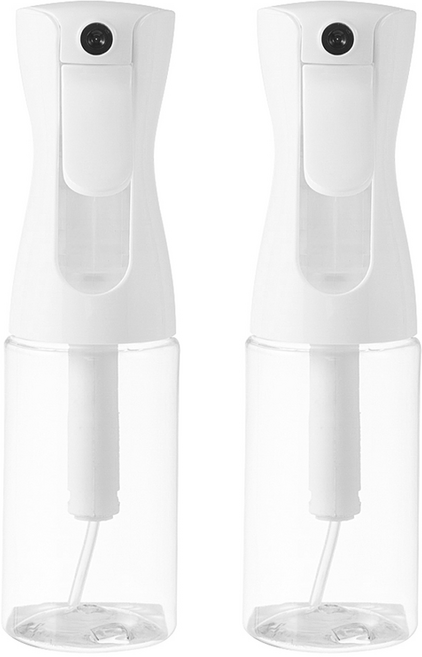 코멧 안개분사 분무기 160ml, 클리어 화이트, 2개