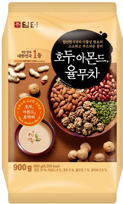 담터 호두아몬드 율무차, 900g, 1개입, 1개