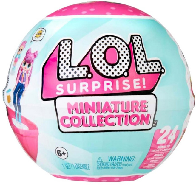 L.O.L Surprise 驚喜寶貝蛋 迷你宇宙驚喜球, 1個, 顏色隨機