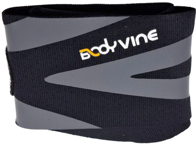 BODYVINE 巴迪蔓 360拇指型護腕 防水設計 超輕盈 舒適, 黑色 + 灰色, 1個