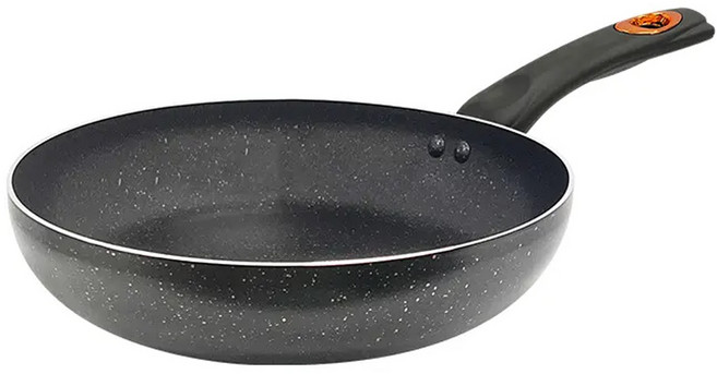 CLARE 電磁爐適用 羽鑽不沾平底鍋 無蓋, 26cm, 1個