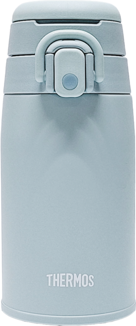 THERMOS 膳魔師 旋蓋勾勾不鏽鋼保溫瓶 JOS-400, 400ml, 薄荷藍, 1個