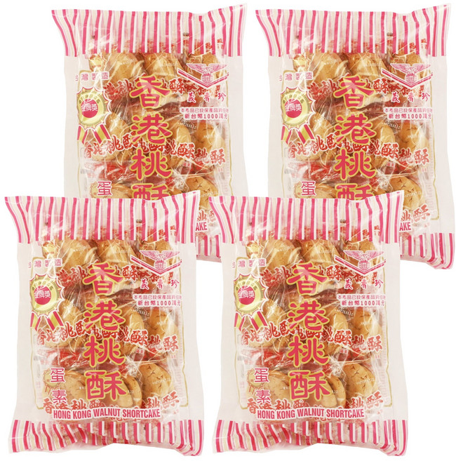 義香珍 香港桃酥, 300g, 4袋
